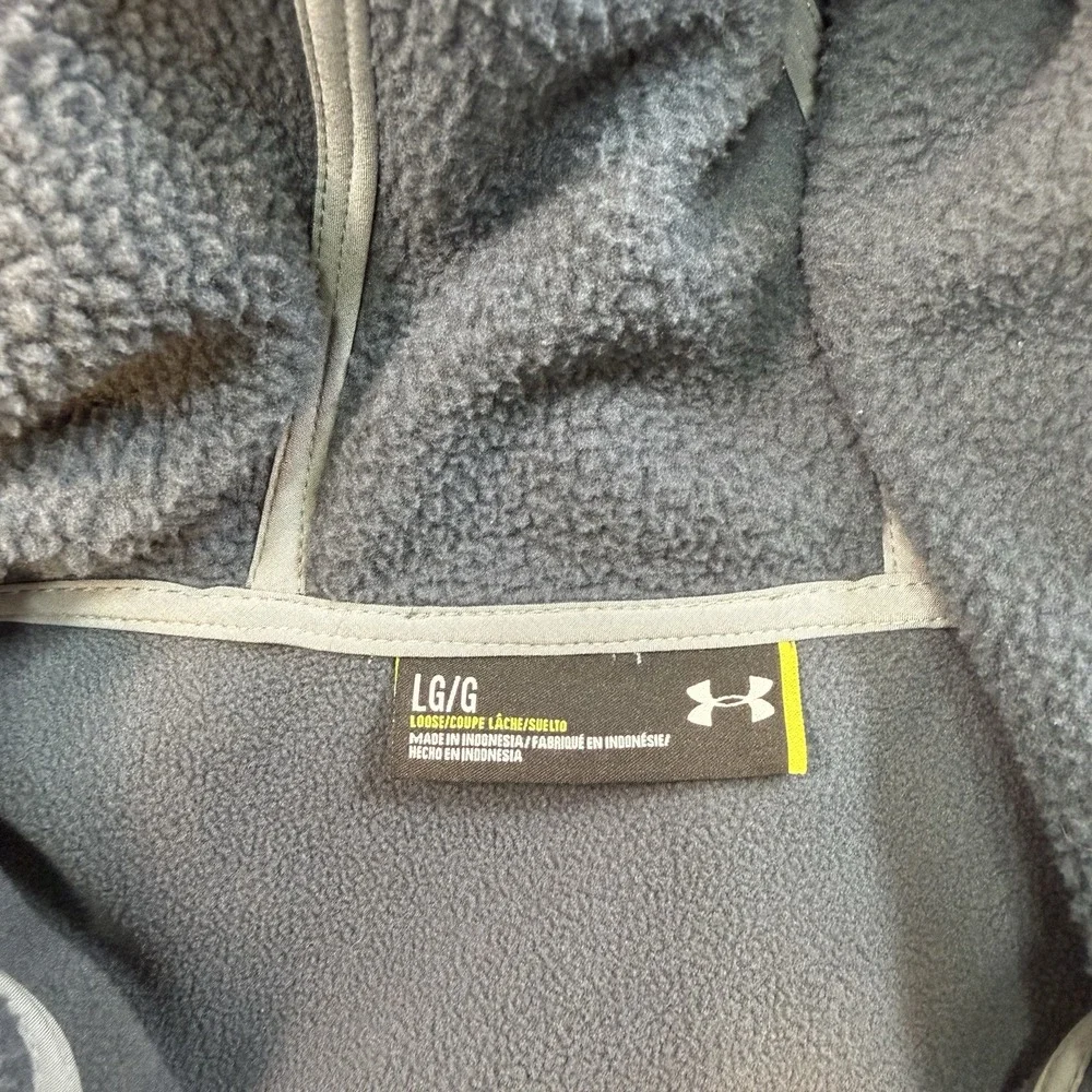 Under Armour Notre Dame Fighting Irish NCAA Mens Large Jacket Full Zip ColdGear
